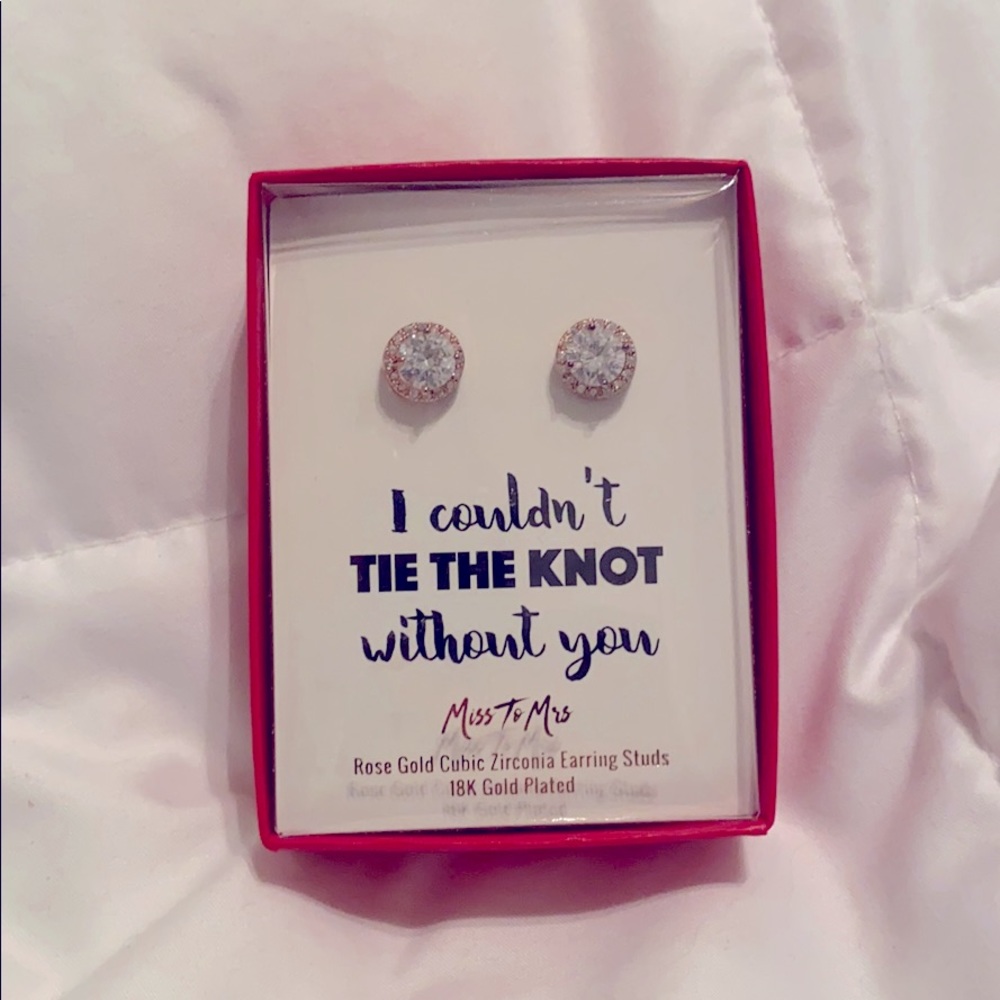 Miss to Mrs earrings